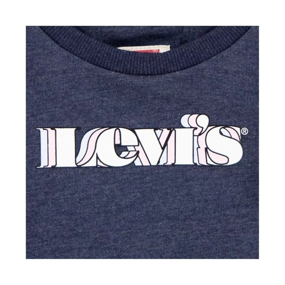 Levi's Baby Girls Knit Dress Navy Blue Size 12M - Picture 3 of 4